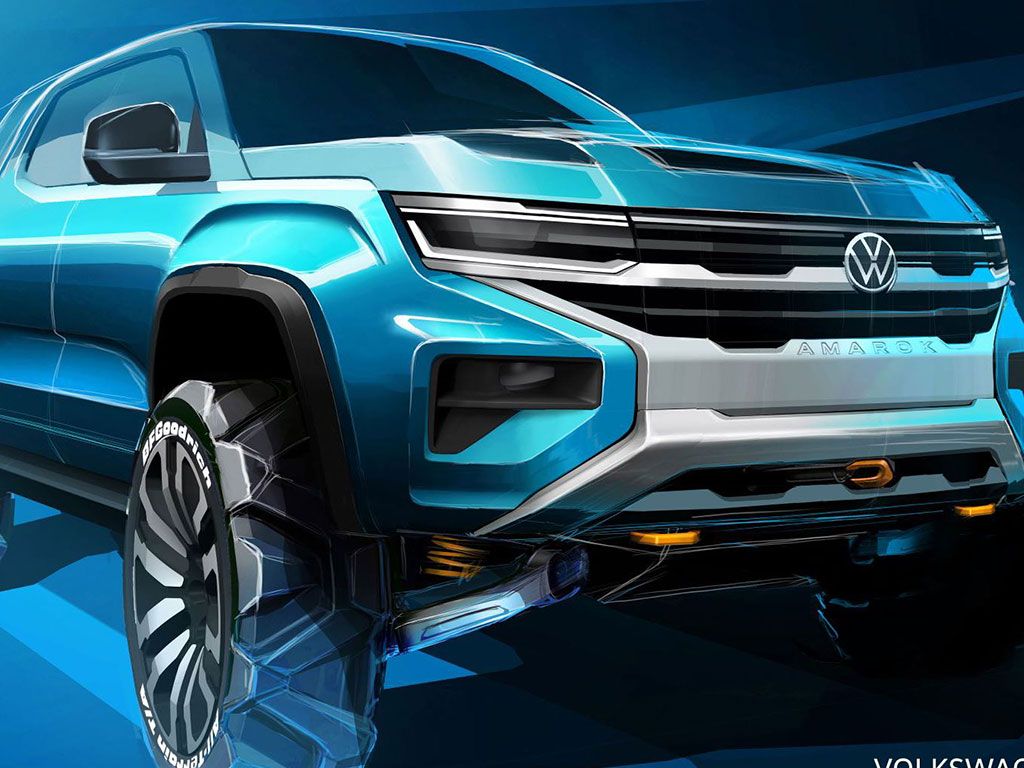 Nowy Amarok: inspirujący design nowego pick-upa marki Volkswagen Samochody Dostawcze